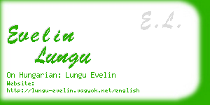 evelin lungu business card